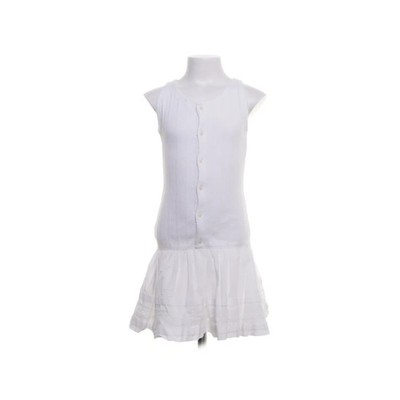 Ralph Lauren, Kleid, Größe: 122, Weiß, Einfarbig, Mädchen #kP8