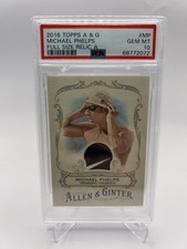 2016 Topps Allen & Ginter Michael Phelps Nike Relic Full-Size Design A PSA 10