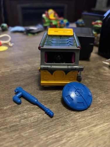 Vintage 1993 TMNT Road Ready Splinter Mutations Transforming Figure Playmates