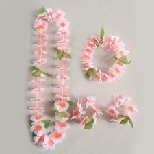 Hawaii Wreath Headband Floral Headpiece Lightweight Assorted Colors