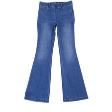 SPANX Womens Pull On Slimming High Rise Flare Jeans Size L