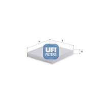 UFI Innenraumfilter 53.525.00 Filtereinsatz FüR Toyota Corolla Yaris Cross HR 5