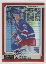 2018-19 O-Pee-Chee Platinum Red Prism 34/199 Mark Messier #142 HOF 1ic