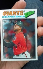 2026 Topps Heritage - Dominic Smith #225 Chrome Refractor