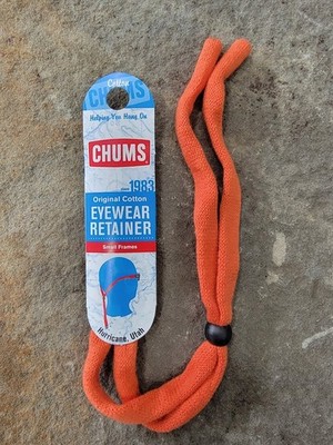 Chums Sunglass Retainer ORANGE ( 12116117 ) for Smaller Frames FREE SHIPPING