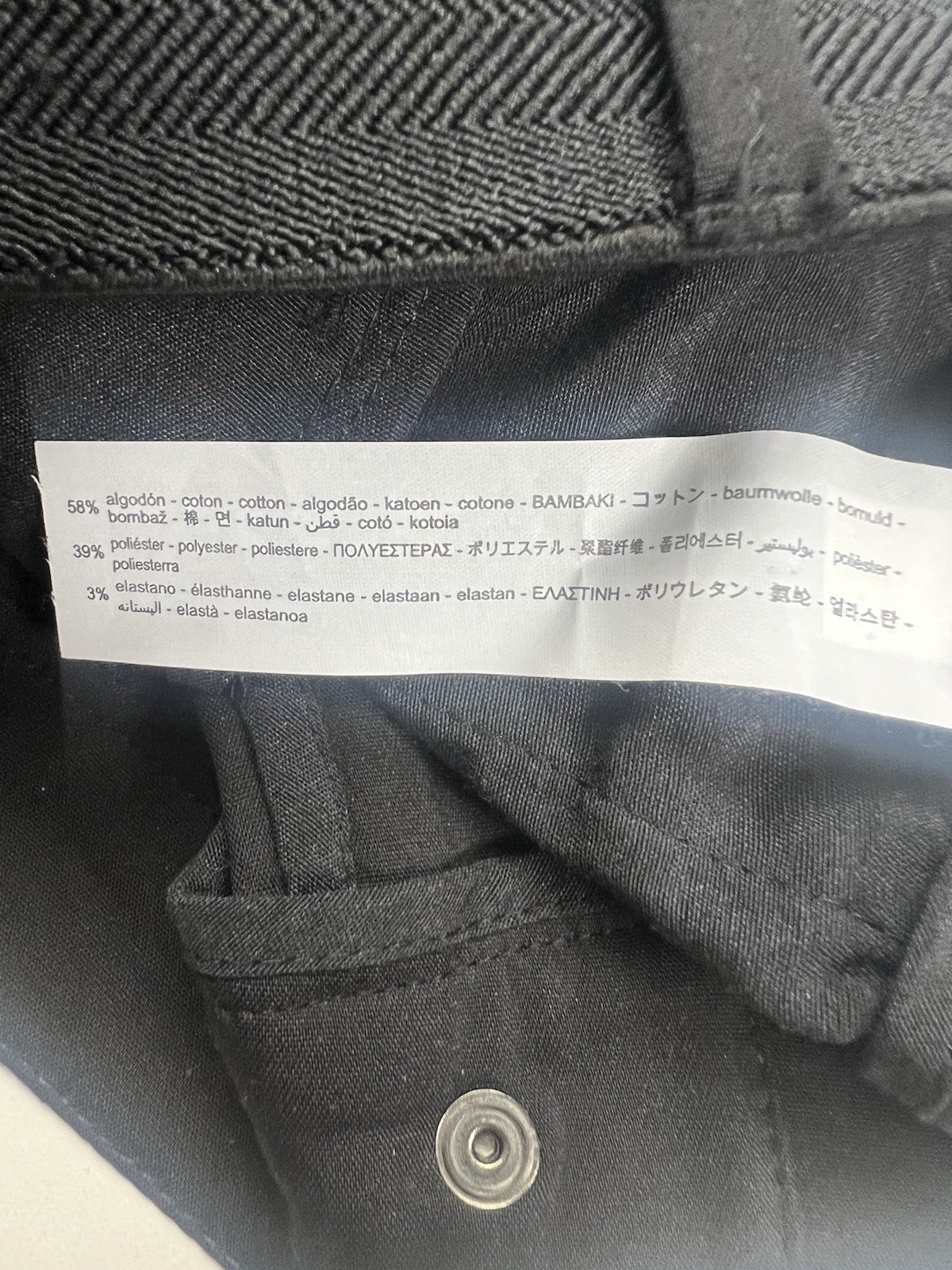 ZARA Pants Black Men’s XL Dress Slacks Bruce Wayne Style Classic See Pics 4 Dim thumbnail 15