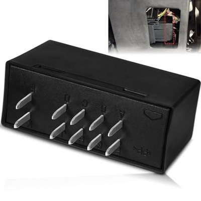 10-Pin Hazard Warning and Turn Signal Flasher Relay LM487 for GM Chevy 