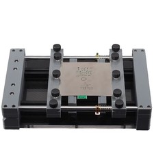 Macchina serigrafica PCB manuale compatta da banco pasta saldante stencil stampante