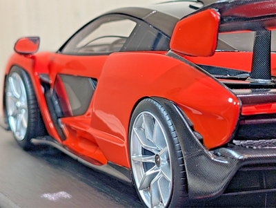 TopSpeed 1/18 McLaren Senna Mira Orange TS0246 Resin Model Rare | eBay