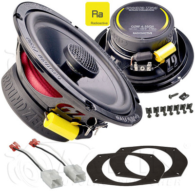 GROUND ZERO LAUTSPRECHER für DODGE RAM PICKUP 3 2002-2009 Vorn Tür 140W #BIZP