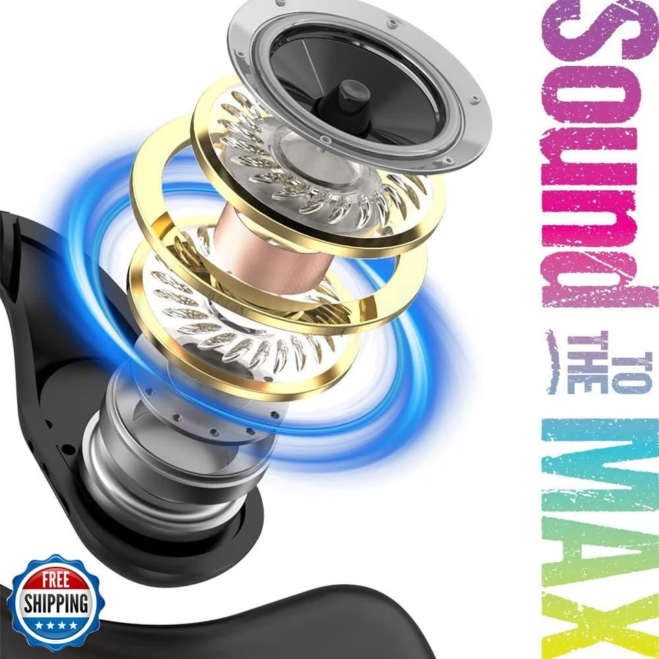 Maxell OWS Pro, Ganchos para los oídos abiertos Bluetooth, hasta 18 horas de juego con estuche, H Foto 4 de 4