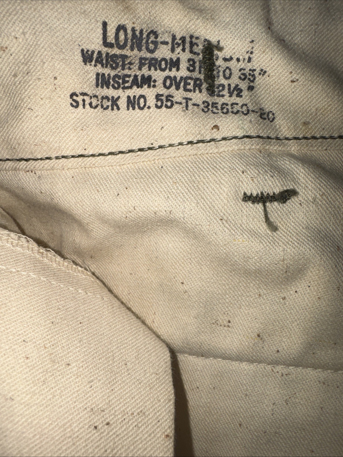 Rare Vintage US Military M-1951 Field Pants Vietnam Army Green Medium Long 1953 image 6