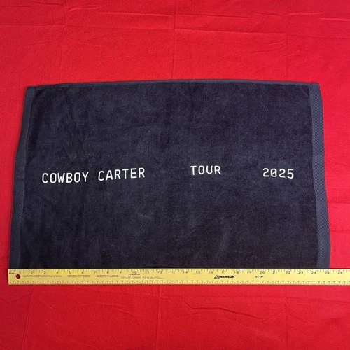 Beyoncé Cowboy Carter Tour 2025 Towel (Venue Unknown)