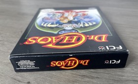 Dr. Chaos (Nintendo NES, 1988) CIB Complete In Box, w/Inserts & Manual, VG 🎮💥