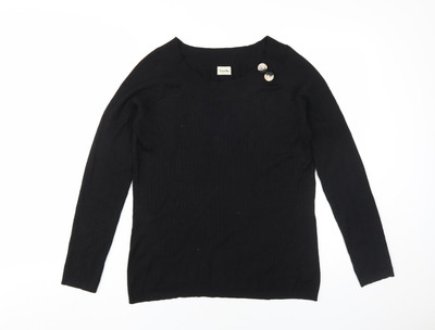 Viyella Damen Pullover Pulli schwarz, Größe L