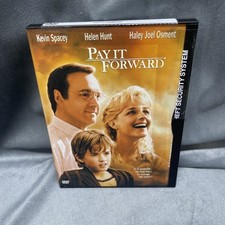 Pay It Forward DVD New Security Sealed Kevin Spacey Helen Hunt Haley Joel Osment