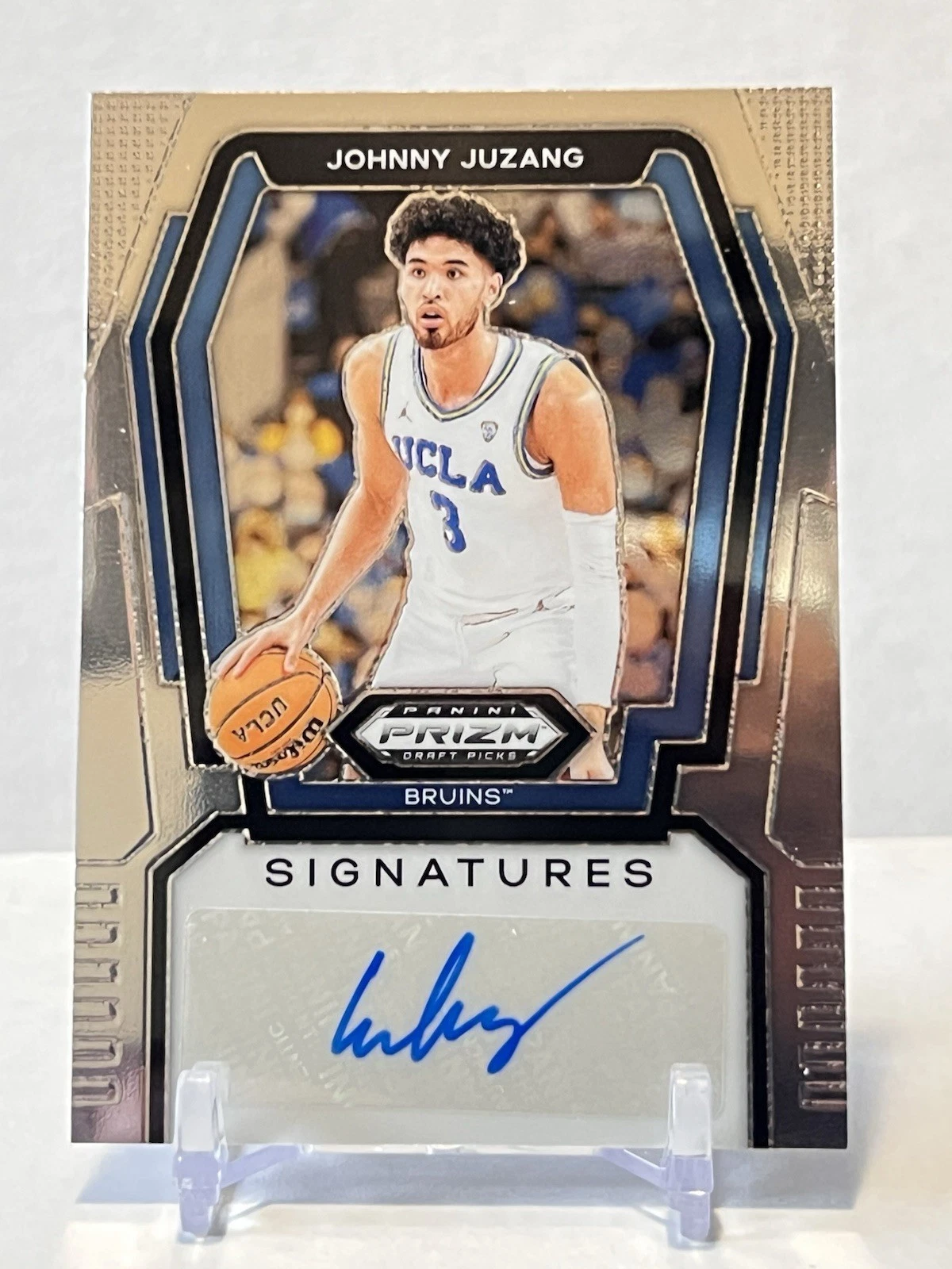 2024 Prizm Basketball Draft Picks Signatures Johnny Juzang #S-JJZ AUTO UCLA