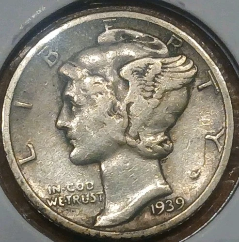 1939-D Mercury Dime VG/Fine
