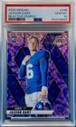 2025 Mosaic Jaxson Dart Rookie Card #288 REACTIVE PURPLE Prizm PSA 10 RC Giants