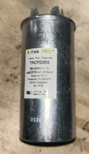 Titan Pro TRCFD355 Capacitor 35/5 370-440V G36-322 USED