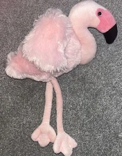 Adventure Planet Pink Flamingo Plush Long Legs Soft Stuffed Wild Animal