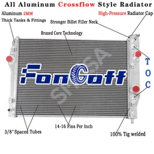 3 Row Radiator For 1993-2002 Chevy Camaro Z28SS/Pontiac Firebird 5.7L CU2365