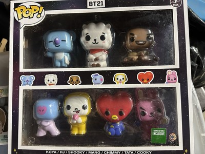 BT21-7 Pack Funko Pop Barnes & Noble Exclusive Koya Shooky Chimmy