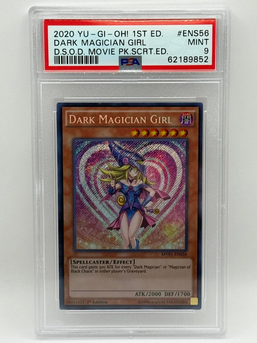 Dark Magician Girl Yu-Gi-Oh! TCG Professional Sports Authenticator