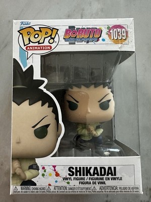 Funko Pop! Animation Vinyl: Boruto Naruto - Shikadai #1039 Box Damage