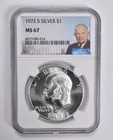 1972-S Eisenhower Dollar 40% Silver — photo from another recent sale
