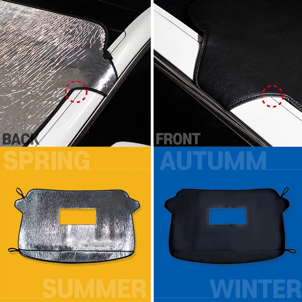 Frost Prevent Front Window Cover for Kia Vehicle - Image 2 of 3