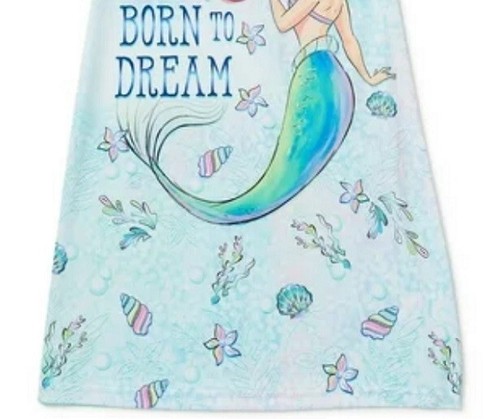 The Little Mermaid Nightgown Girls size 10 NEW ARIEL Pajamas Born To Dream - Picture 3 of 6