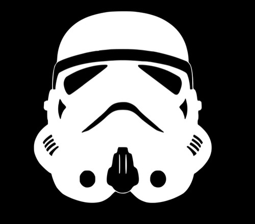 star wars stormtrooper vinyl decal car truck helmet rv laptop