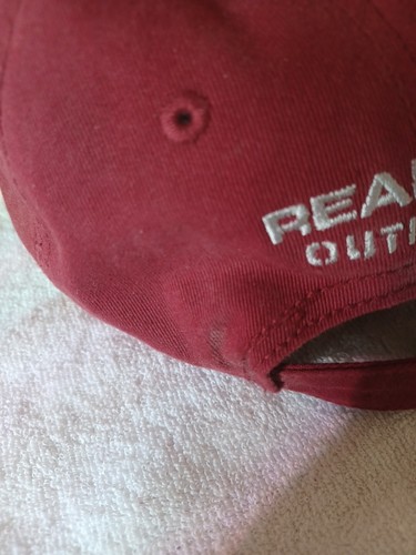 Realtree Hat Cap Antler Hunting Outdoor Adjustable Strap Crimson Red.one Size FM - Picture 3 of 7