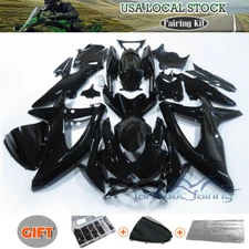 Glossy Black Fairing Kit For Suzuki GSXR600/750 2008-2010 Injection Body + Bolts