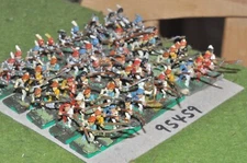 15mm medieval / swiss - pikes & halberds 60 figs - inf (95459)