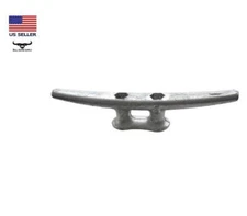 6" Cast Iron Dock Cleat Galvanized Multipurpose Rope Tie Down Anchor Marine Boat