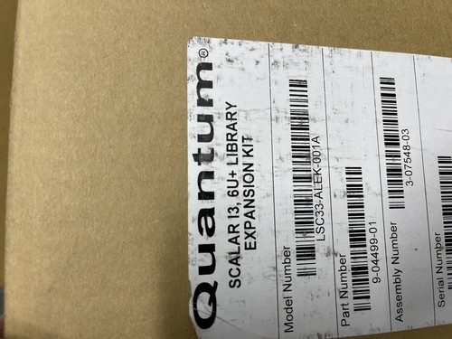QUANTUM LSC33-ALEK-001A SCALAR I3 6U+ LIBRARY EXPANSION KIT - Photo 3/4