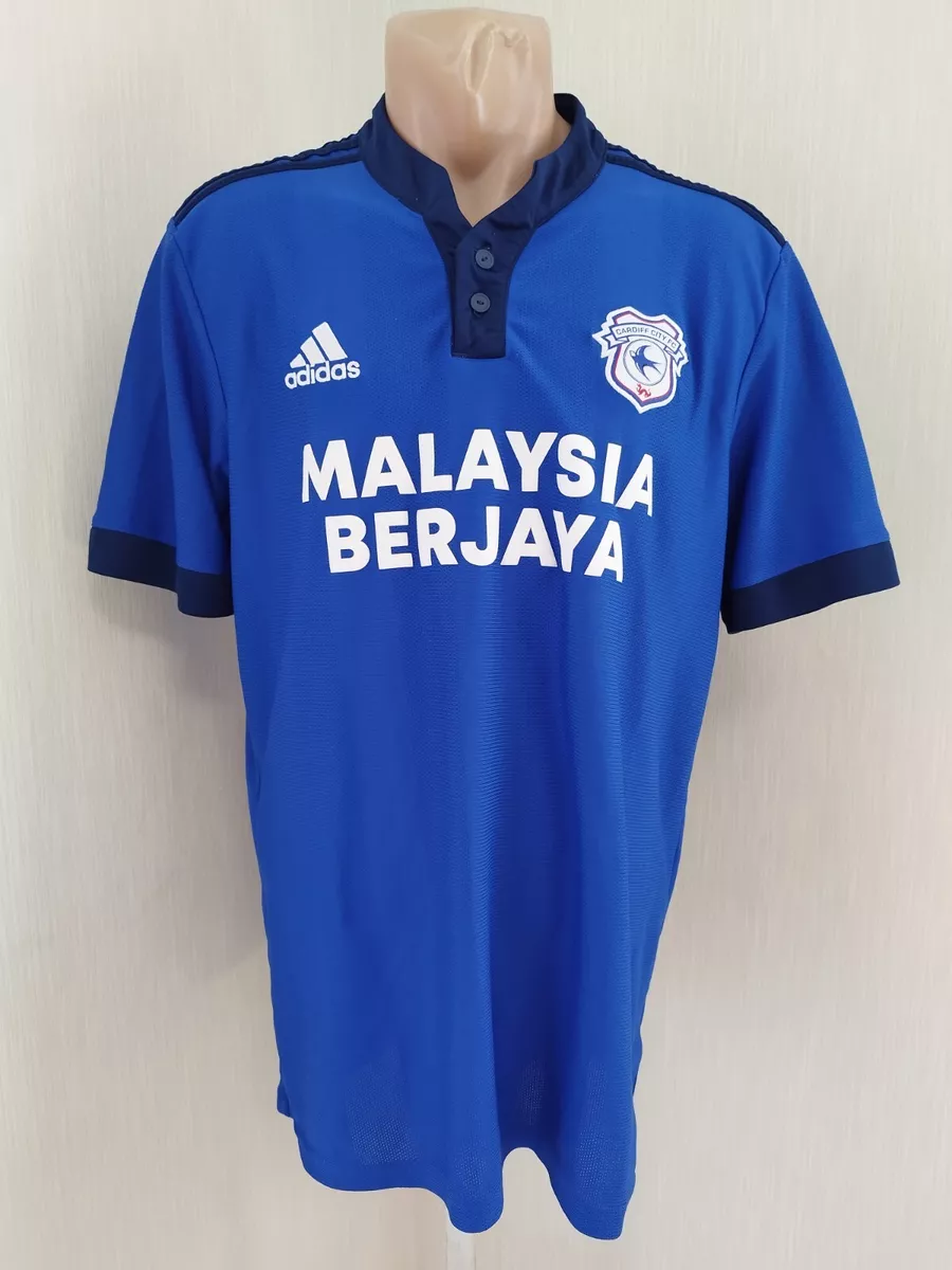 NEW MEN'S FC CARDIFF CITY 2020/2021 HOME SOCCER FOOTBALL SHIRT JERSEY SIZE  XL