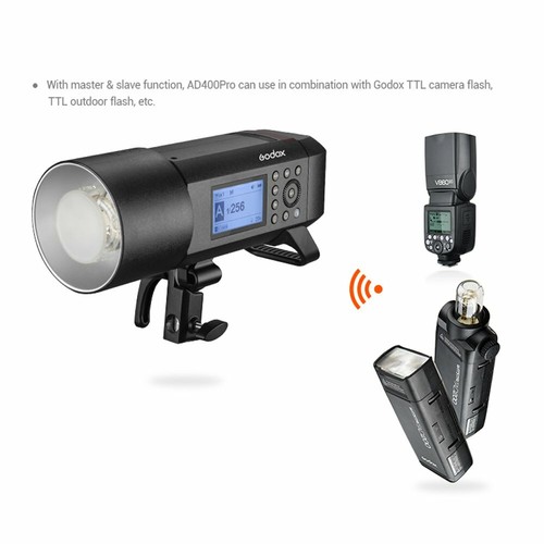 Godox AD400Pro 400Ws 2.4G TTL GN72 Studio Outdoor Flash+120cm Softbox f Nikon - Picture 3 of 12