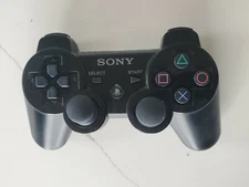 PS3 Official Sony Black Wireless Dualshock 3 Controller FREE FAST SHIPPING OEM