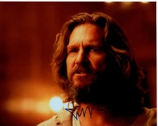JEFF BRIDGES Signed 8x10 THE BIG LEBOWSKI THE DUDE Photo w/ Hologram COA