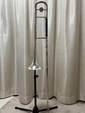 C.G.CONN ELKHART 4H 7inch bells tubular vintage trombone