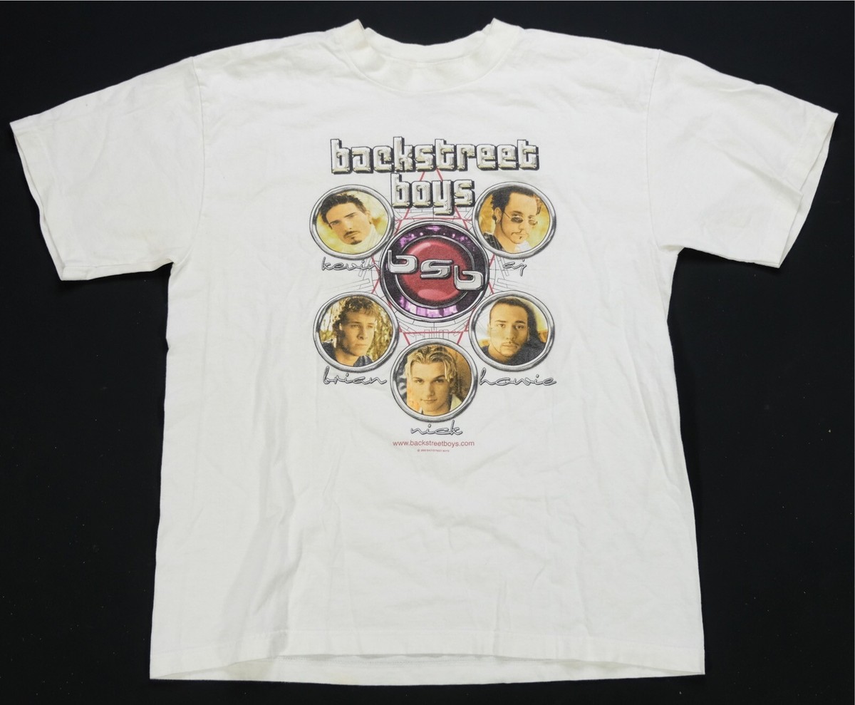 Rare Vintage WINTERLAND Backstreet Boys BSB 2000 Tour T Shirt 90s 