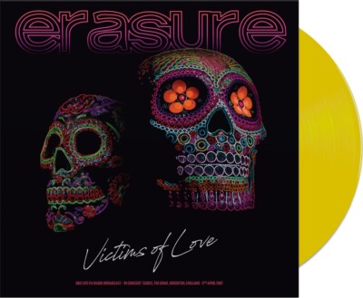 Erasure - Victims Of Love        New LP   Yellow  Vinyl  (in seal)