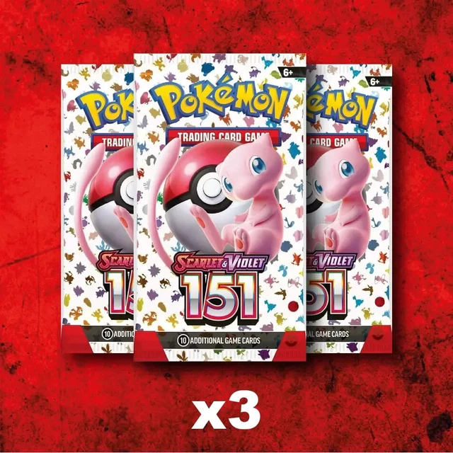 RIP & SHIP -  3 PACKS OF 151 ENG PACKS