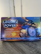 VINTAGE 1986 LEGIONS OF POWER STAR LEGIONS STRATEGIC ENFORCERS COMMANDER JEFFRON