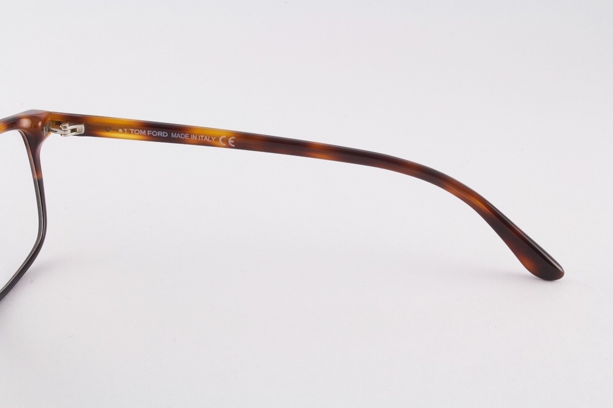 Rare Authentic Tom Ford TF 5584-B 053 54mm Tortoise Black
