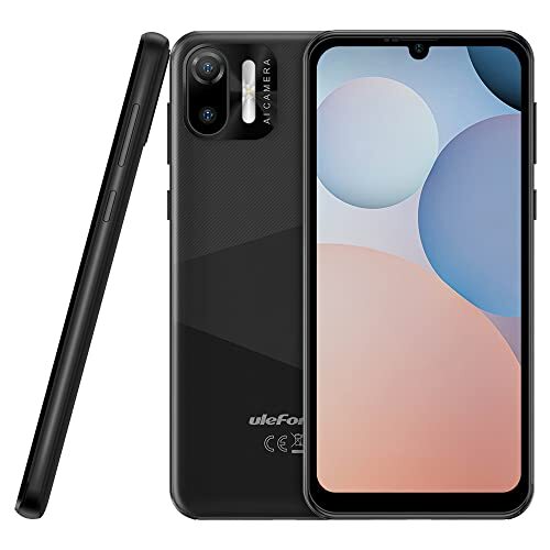 Ulefone Android 12 Smartphone NOTE 6T, 2.0GHz Quad Core 3GB+64GB, 8,5mm (I0P)
