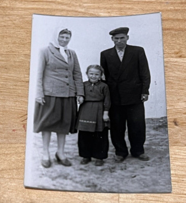 1970s Family Child Soviet children Soviet people Vintage photo